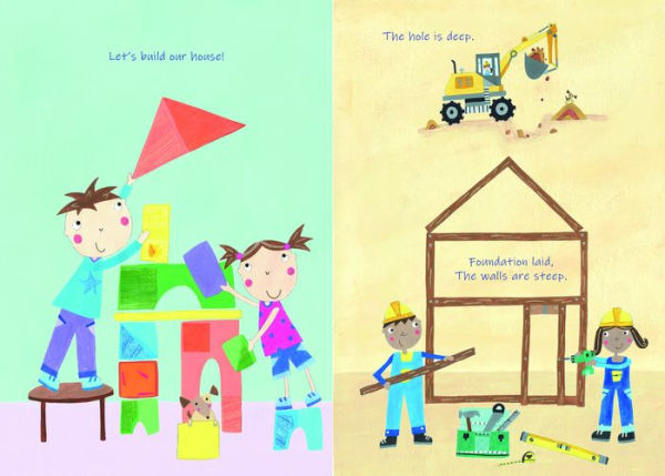 New House, Home: a Picture Book About Building House