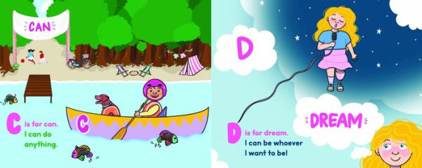 I Love Me from A to Z: A Body Positive ABC Board Book