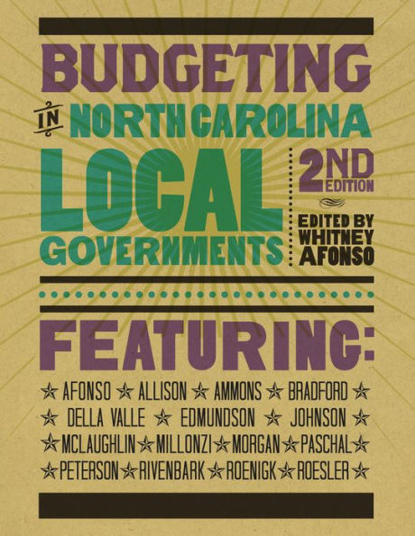 Budgeting in North Carolina Local Governments