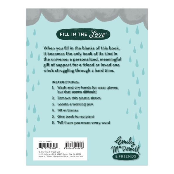 Em & Friends Feels Terrible Fill in the Love Book