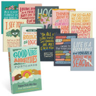 Title: Good Vibes & High Fives Postcard Book, Author: Em & Friends