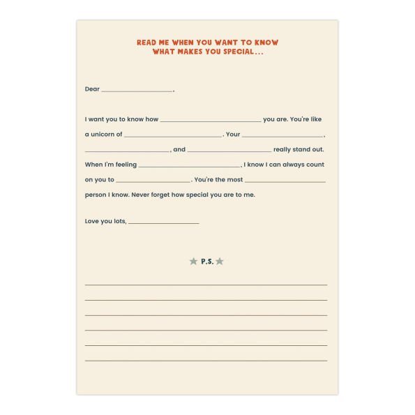 A Box of Friendship Fill in the Love Read Me When Box of Letters to Friend