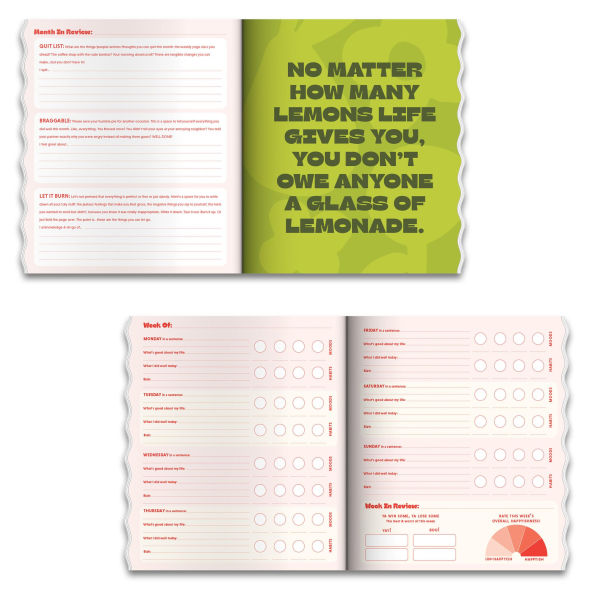 Happy-ish Guided Journal: To Document Who & How You Are Right Now, In Your Real Daily Life (No Pressure, No Perfectionism, And Practically No Rules)