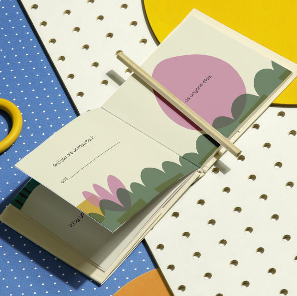 Because You Are You Fill-In Gift Book: A My Wishes for You Fill-In-the-Blank Book (Personalized By You)