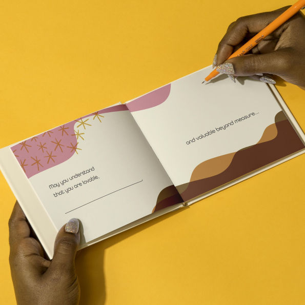 Because You Are You Fill-In Gift Book: A My Wishes for You Fill-In-the-Blank Book (Personalized By You)