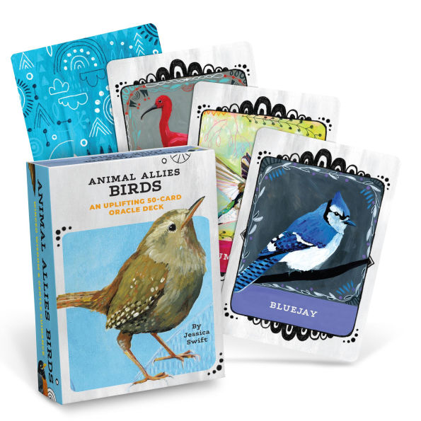 Animal Allies Birds Oracle Deck: An Uplifting 50-Card Oracle Deck with Guidebook