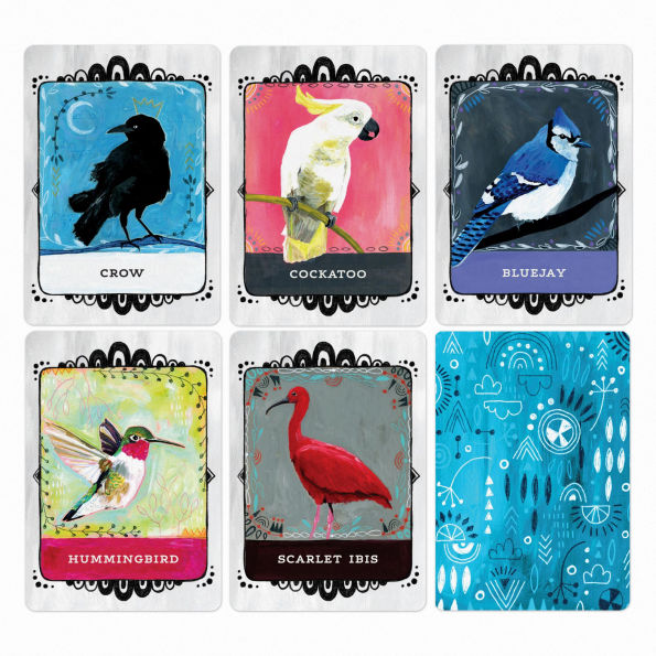 Animal Allies Birds Oracle Deck: An Uplifting 50-Card Oracle Deck with Guidebook