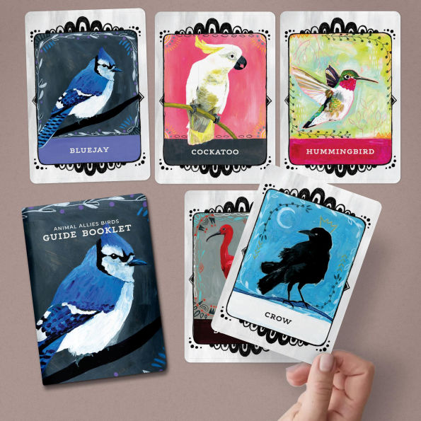Animal Allies Birds Oracle Deck: An Uplifting 50-Card Oracle Deck with Guidebook