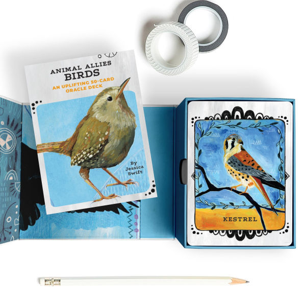 Animal Allies Birds Oracle Deck: An Uplifting 50-Card Oracle Deck with Guidebook