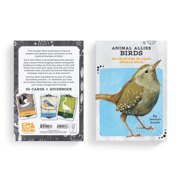 Animal Allies Birds Oracle Deck: An Uplifting 50-Card Oracle Deck with Guidebook