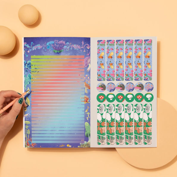 Mushrooms Forever All-in-One Send & Seal Letters Stationery Set