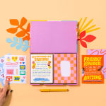 Alternative view 2 of A Whole Year of Cards for Your Favorite Friend 12 Assorted Greeting Cards & Envelopes Stationery Kit with Stickers