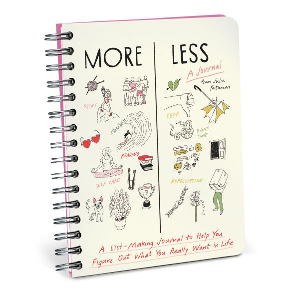More / Less: A List-Making Journal to Help You Figure Out What You Really Want in Life