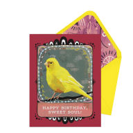 Title: Canary Birthday Card, Author: Em & Friends