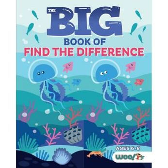 The Big Book of Find the Difference: A Spot the Difference Activity Book for Kids