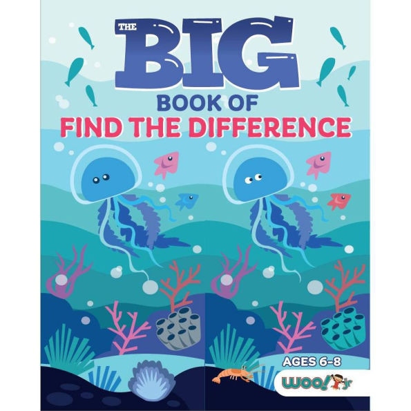 The Big Book of Find the Difference: A Spot the Difference Activity Book for Kids