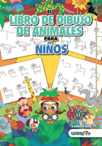 El Libro de Dibujo de Animales Para Niños: Cómo Dibujar 365 Animales, Paso a Paso (libros para niños de 10 años, libros para niños de 10 años)