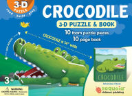 Title: Crocodile: Wildlife 3D Puzzle and Book, Author: Sequoia Children's Publishing