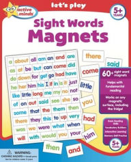 Title: Active Minds Sight Words Magnets, Author: Sequoia Children's Publishing