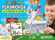 Title: Color Me Playhouse: 3D Puzzle and Book, Author: Sequoia Children's Publishing