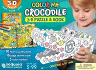 Title: Color Me Crocodile: 3D Puzzle and Book, Author: Sequoia Children's Publishing