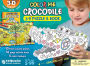 Color Me Crocodile: 3D Puzzle and Book