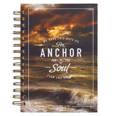 Journal Wirebound Large Anchor for the Soul