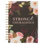 Large Wire Journal Strong & Courageous Prov. 31:25