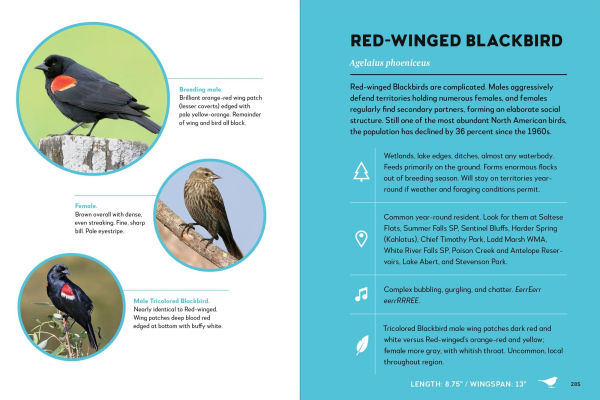 Birds of Washington and Oregon, The East Side