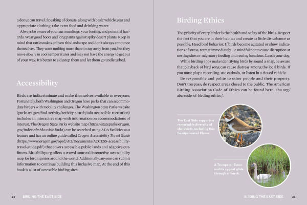 Birds of Washington and Oregon, The East Side