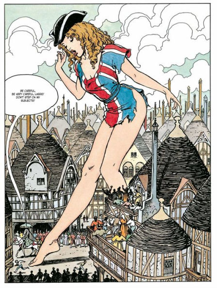 Milo Manara's Gullivera