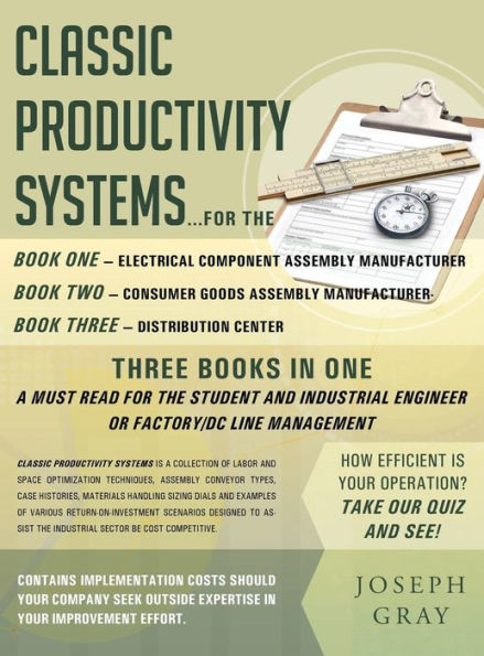 Classic Productivity Systems: Consumer Goods Assembly Manufacturer, Electrical Component Assembly Manufacturer, Distribution Center