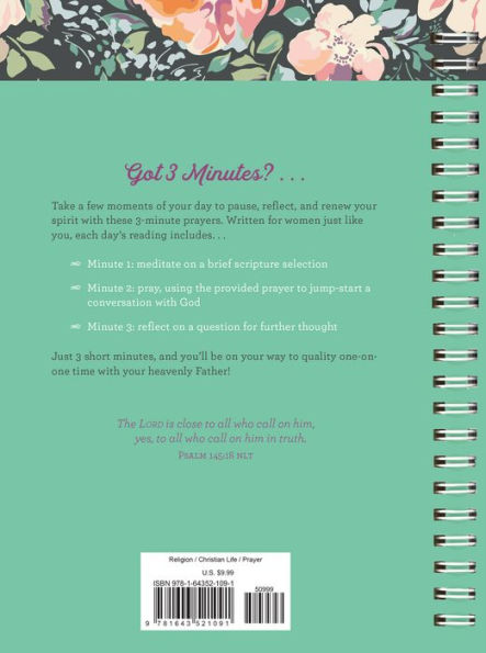 3-Minute Prayers for Women Devotional Journal