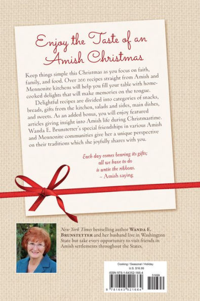 Wanda E. Brunstetter's Amish Friends Christmas Cookbook