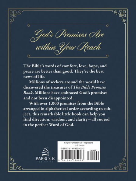 The Bible Promise Book Large Print Edition