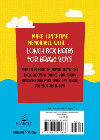 Lunch Box Notes for Brave Boys