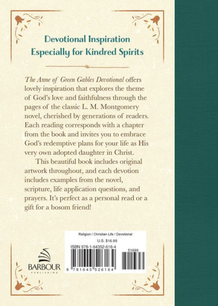 The Anne of Green Gables Devotional: A Chapter-by-Chapter Companion for Kindred Spirits