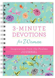 Free download of ebooks 3-Minute Devotions for Women: Inspiration from the Psalms Journal 9781643526225 MOBI ePub