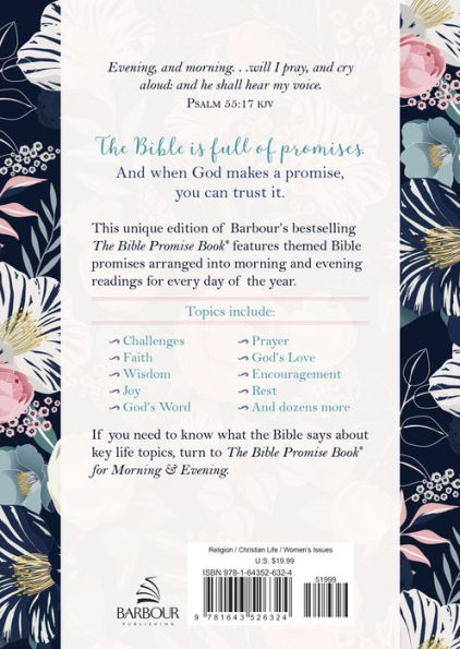 The Bible Promise Book for Morning & Evening Women's Edition