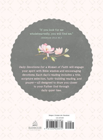Daily Devotions for a Woman of Faith: 365 Days of Encouraging Readings