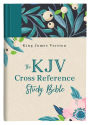 The KJV Cross Reference Study Bible-Turquoise Floral