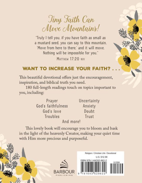A Mustard Seed Faith: Devotions and Prayers for Women
