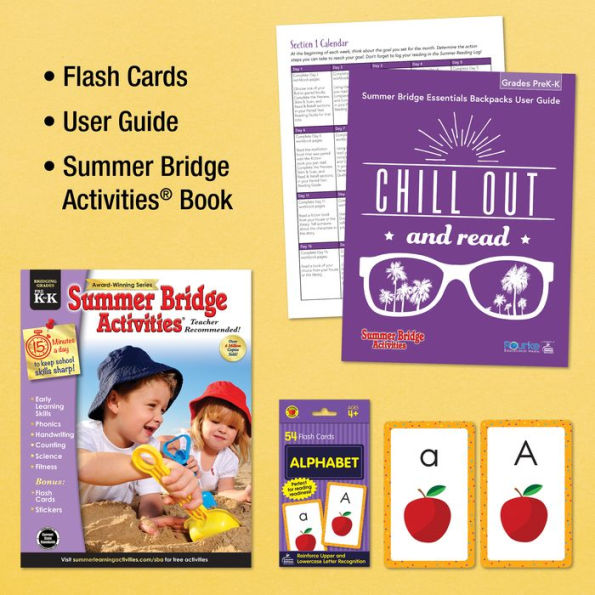 Summer Bridge Essentials Backpack PK-K, Grades PK - K