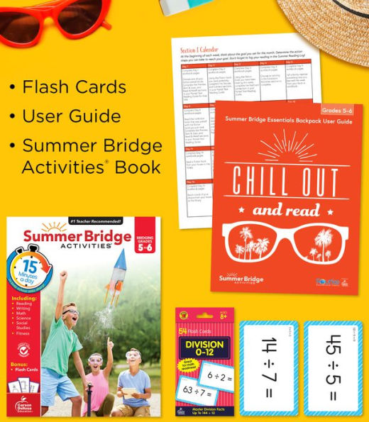 Summer Bridge Essentials Backpack, Grades 5 - 6