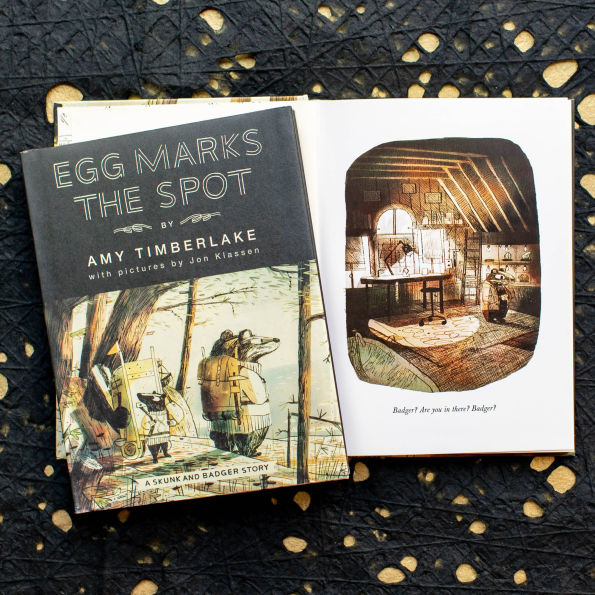 Egg Marks the Spot: A Skunk and Badger Story