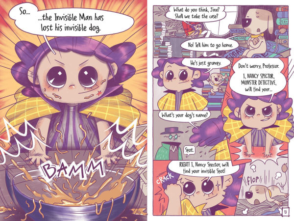 Nancy Spector, Monster Detective: the Case of Missing Spot (A Graphic Novel)