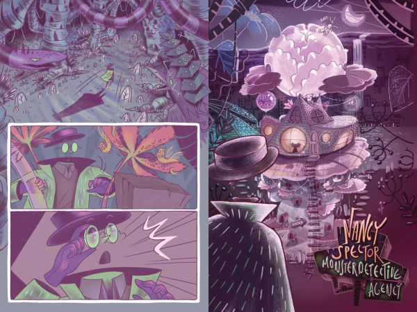 Nancy Spector, Monster Detective: the Case of Missing Spot (A Graphic Novel)