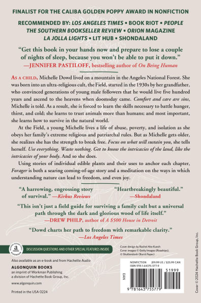 Forager: Field Notes for Surviving a Family Cult: a Memoir
