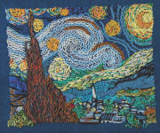 Alternative view 4 of Stitch a Masterpiece: 25+ Iron-On Embroidery Designs from Famous Artists; van Gogh, Monet, Renoir, C zanne & more
