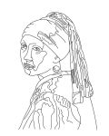 Alternative view 6 of Stitch a Masterpiece: 25+ Iron-On Embroidery Designs from Famous Artists; van Gogh, Monet, Renoir, C zanne & more